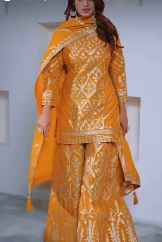 Gotta Patti Heavy Sharara