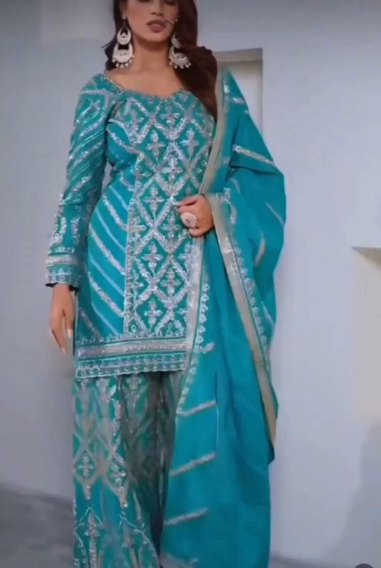 Gotta Patti Heavy Sharara